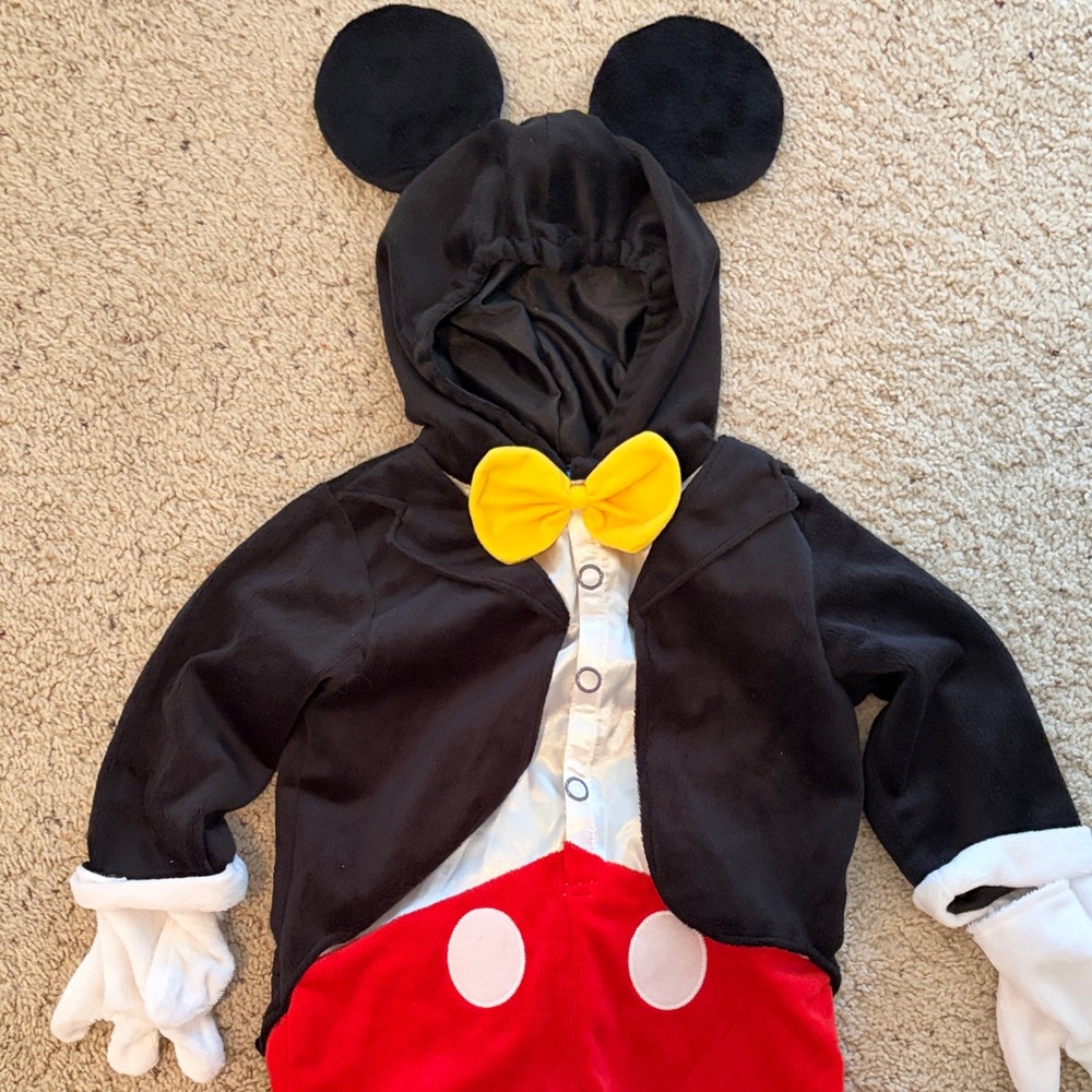 Mickey Mouse Costume Size 12-18m - Picture 2 of 9